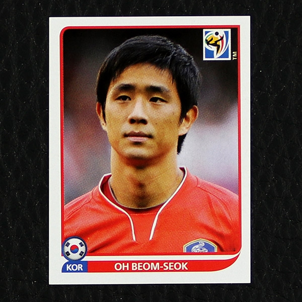 Oh Beom-Seok Panini Sticker Nr. 152 - South Africa 2010