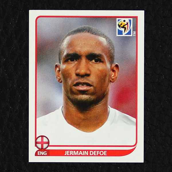 Jermain Defoe Panini Sticker Nr. 199 - South Africa 2010