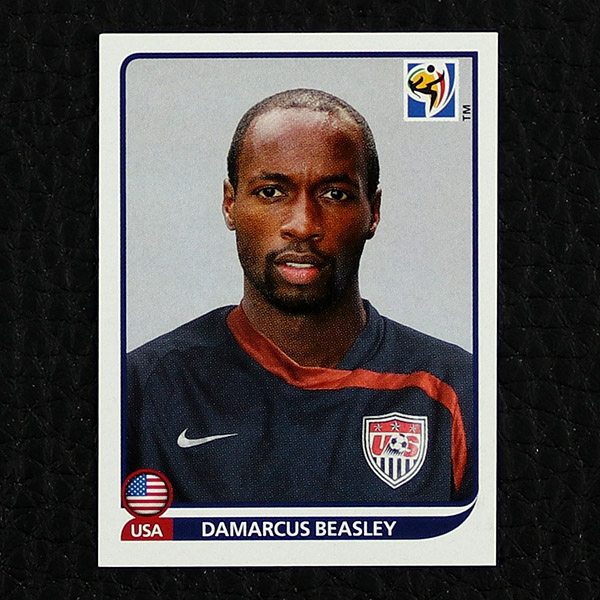 Damarcus Beasley Panini Sticker Nr. 217 - South Africa 2010