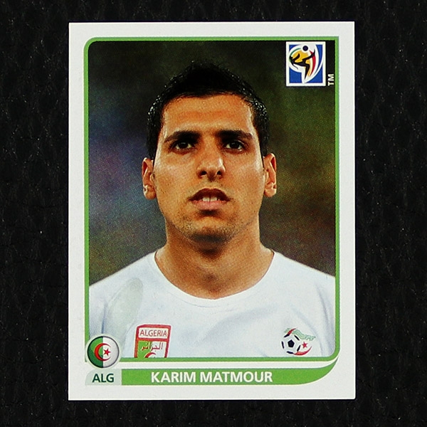 Karim Matmour Panini Sticker Nr. 235 - South Africa 2010