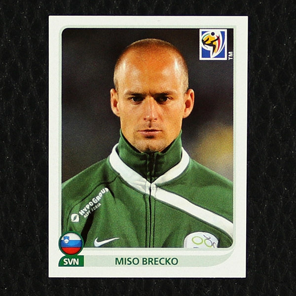 Miso Brecko Panini Sticker Nr. 243 - South Africa 2010