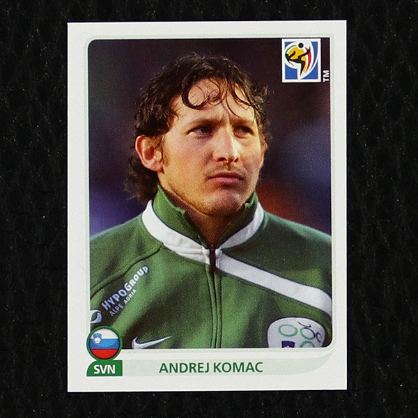 Andrej Komac Panini Sticker Nr. 250 - South Africa 2010