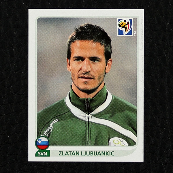 Zlatan Ljubijankic Panini Sticker Nr. 254 - South Africa 2010