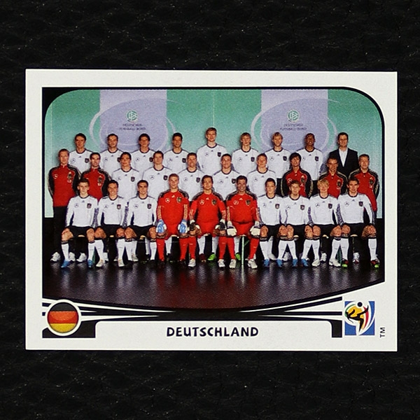 Germany Team Panini Sticker No. 258 - South Africa 2010