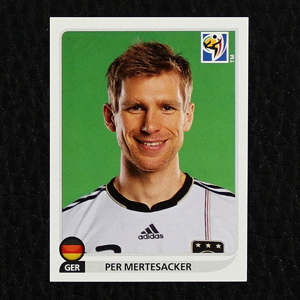 Per Mertesacker Panini Sticker No. 262 - South Africa 2010