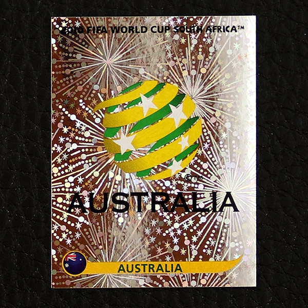 Australia Badge Panini Sticker No. 278 - South Africa 2010