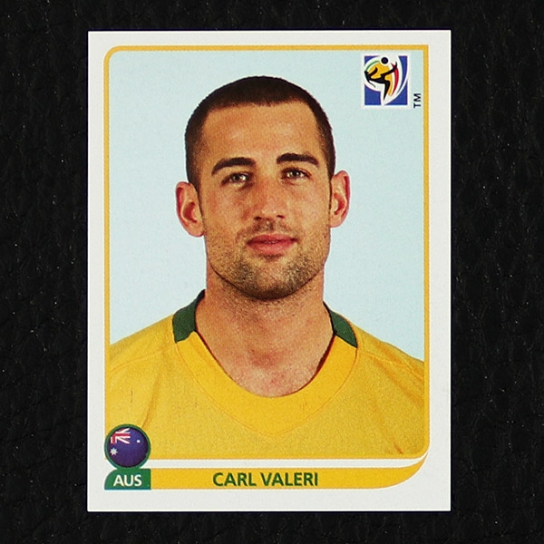 Carl Valeri Panini Sticker Nr. 287 - South Africa 2010