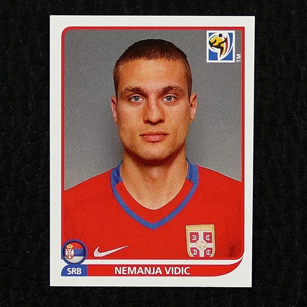 Nemanja Vidic Panini Sticker Nr. 299 - South Africa 2010