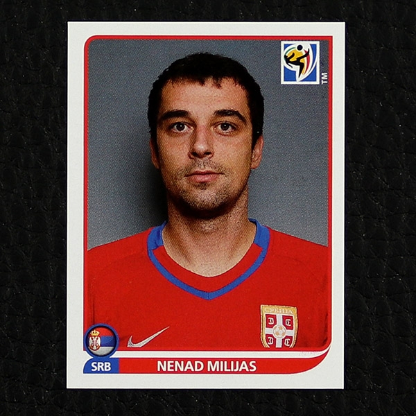 Nenad Milijas Panini Sticker Nr. 308 - South Africa 2010