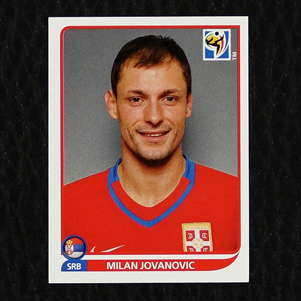 Milan Jovanovic Panini Sticker No. 312 - South Africa 2010