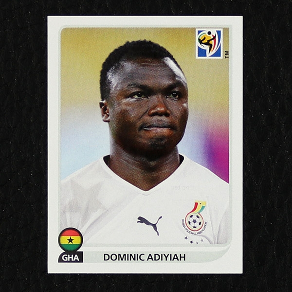 Dominic Adiyiah Panini Sticker Nr. 333 - South Africa 2010