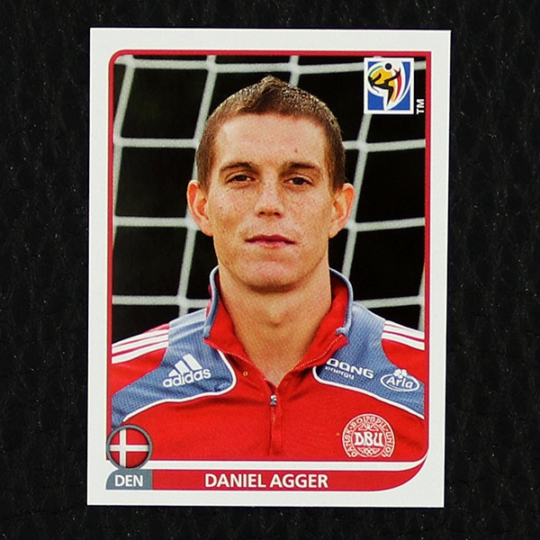 Daniel Agger Panini Sticker Nr. 356 - South Africa 2010