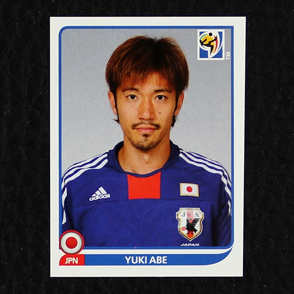 Yuki Abe Panini Sticker Nr. 381 - South Africa 2010