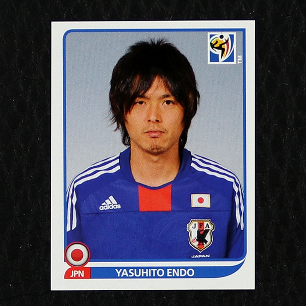 Yasuhito Endo Panini Sticker No. 387 - South Africa 2010