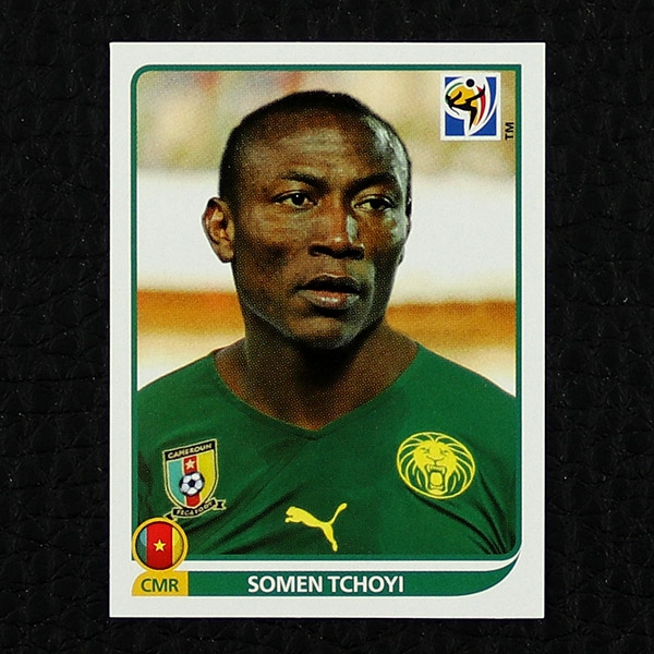 Somen Tchoyi Panini Sticker No. 406 - South Africa 2010