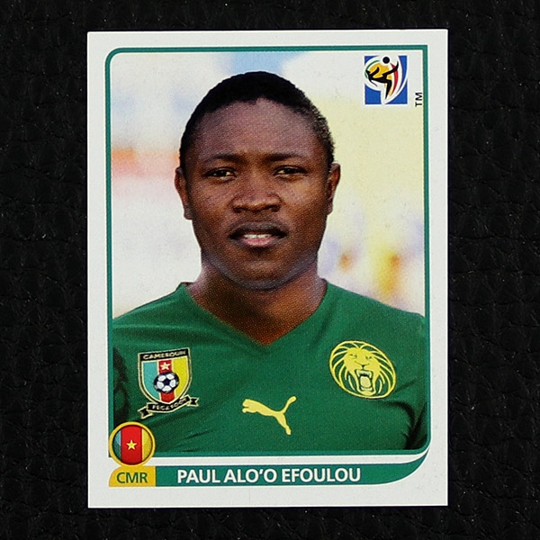 Paul Alo'o Efoulou Panini Sticker No. 407 - South Africa 2010-  Sticker-Worldwide