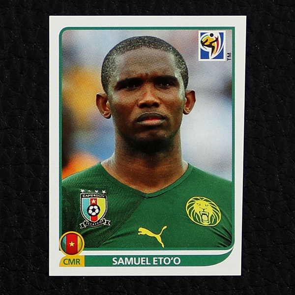 Samuel Eto'o Panini Sticker Nr. 408 - South Africa 2010