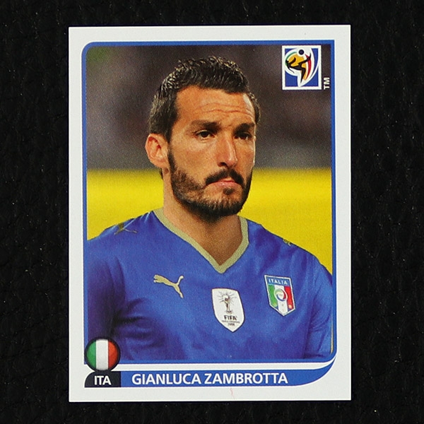 Gianluca Zambrotta Panini Sticker No. 416 - South Africa 2010