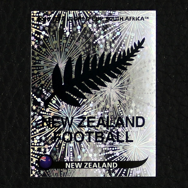 New Zealand Badge Panini Sticker No. 449 - South Africa 2010