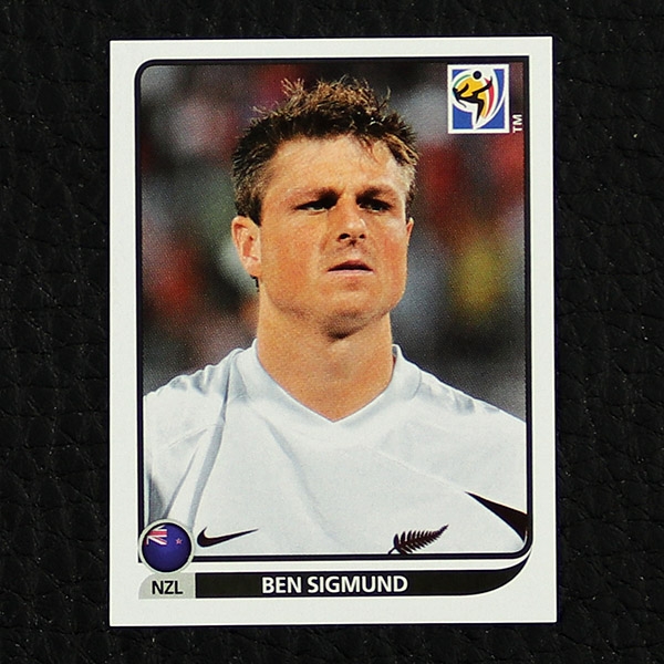 Ben Sigmund Panini Sticker Nr. 453 - South Africa 2010