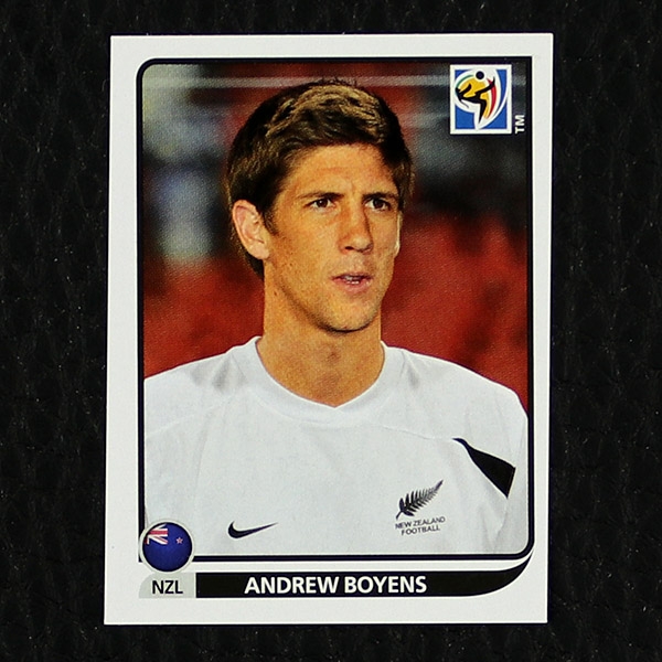 Andrew Boyens Panini Sticker Nr. 456 - South Africa 2010