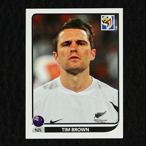 Tim Brown Panini Sticker Nr. 457 - South Africa 2010