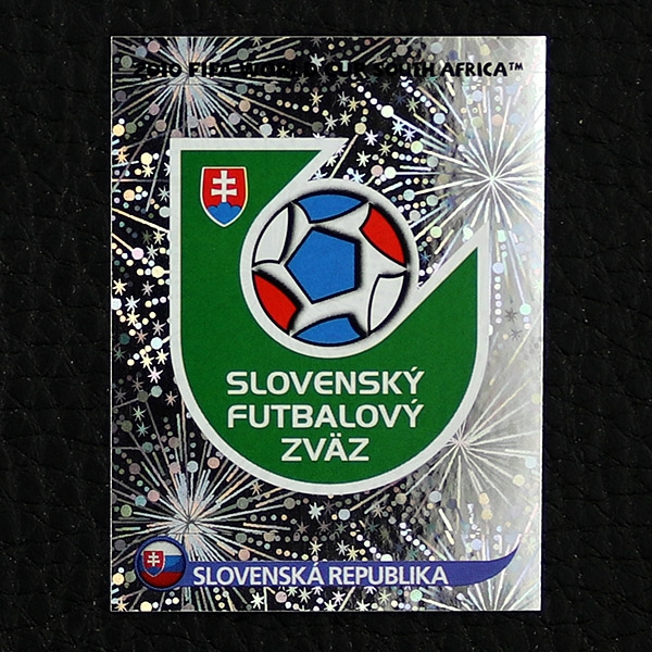 Slovenia Badge Panini Sticker No. 468 - South Africa 2010