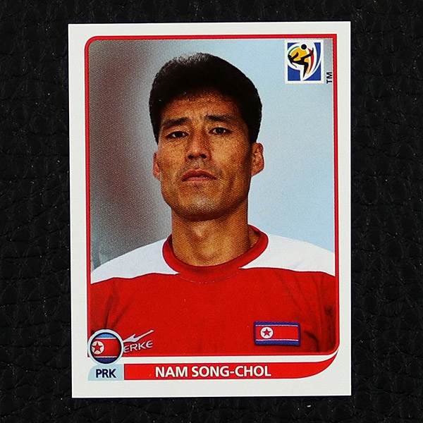 Nam Song-Chol Panini Sticker No. 512 - South Africa 2010