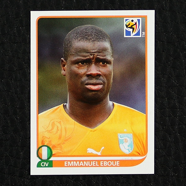 Emmanuel Eboue Panini Sticker Nr. 528 - South Africa 2010