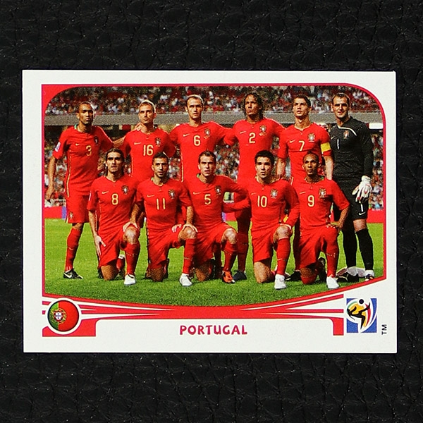 2010 Panini World Cup Sticker Portugal 543 ポルトガル　ロナウド　ワールドカップ　ステッカー