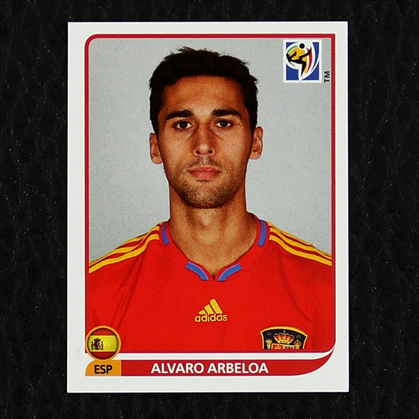 Alvaro Arbeloa Panini Sticker Nr. 570 - South Africa 2010