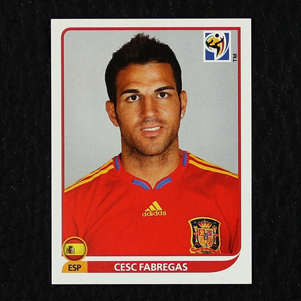 Cesc Fabregas Panini Sticker Nr. 576 - South Africa 2010