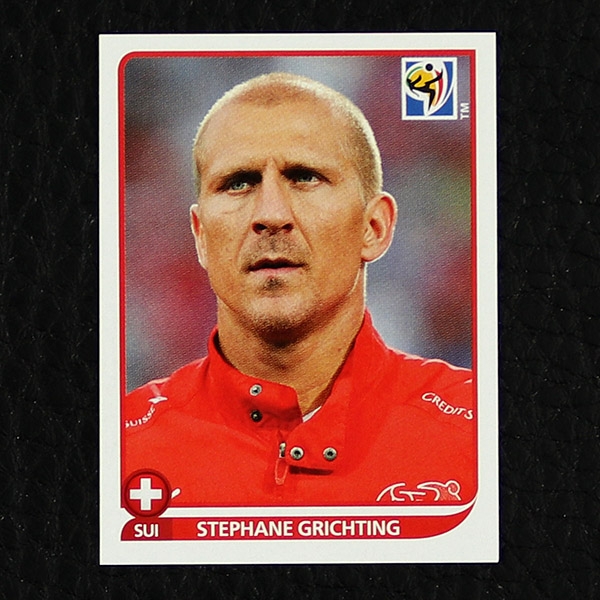 Stephane Grichting Panini Sticker Nr. 586 - South Africa 2010