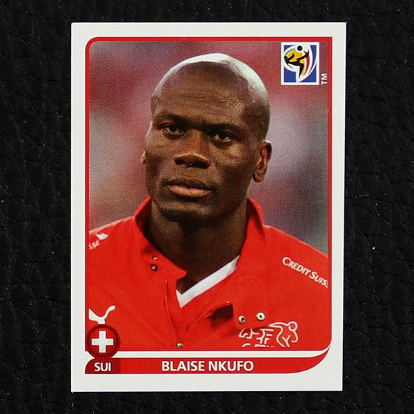 Blaise Nkufo Panini Sticker Nr. 598 - South Africa 2010