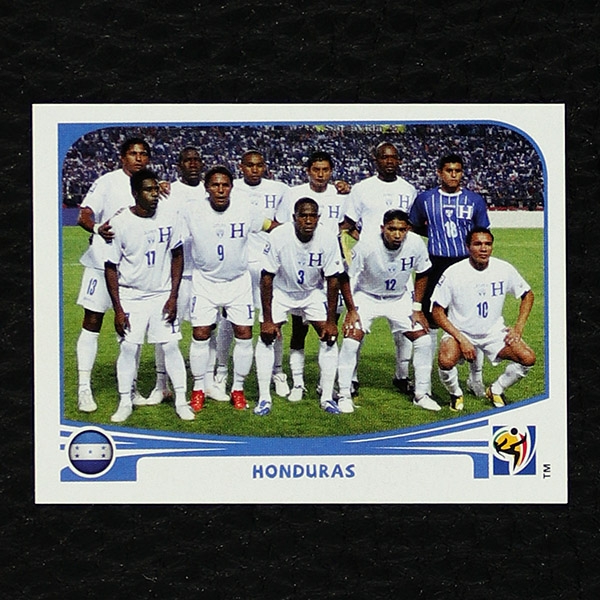 Honduras Team Panini Sticker Nr. 600 - South Africa 2010