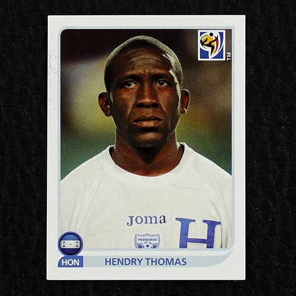 Hendry Thomas Panini Sticker Nr. 612 - South Africa 2010