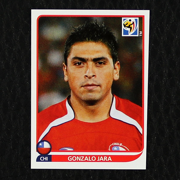 Gonzalo Jara Panini Sticker No. 622 - South Africa 2010