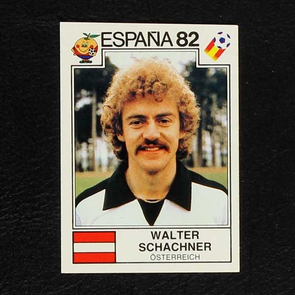 Espana 82 Nr. 141 Panini Sticker Walter Schachner