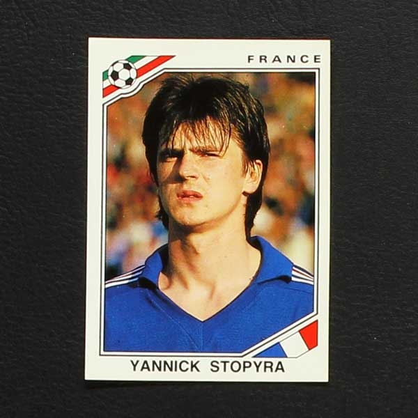 Mexico 86 Nr. 179 Panini Sticker Yannick Stopyra