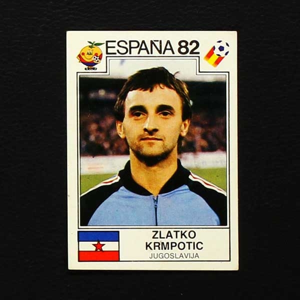 Espana 82 Nr. 317 Panini Sticker Zlatko Krmpotic