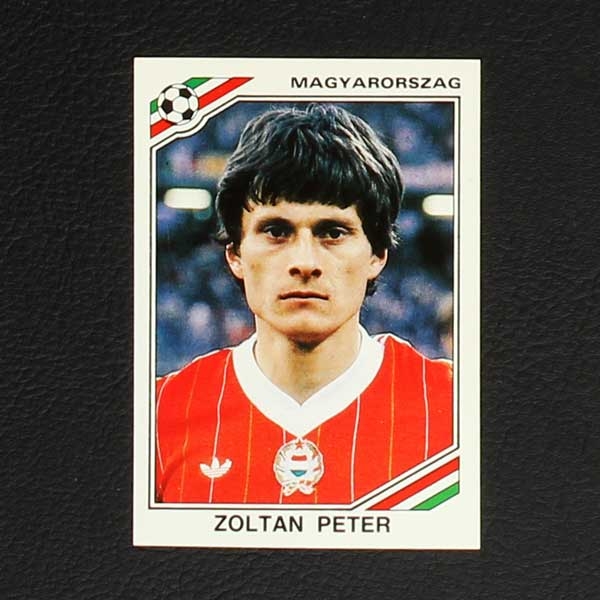 Mexico 86 Nr. 207 Panini Sticker Zoltan Peter