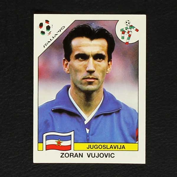 Italia 90 Nr. 276 Panini Sticker Zoran Vujovic