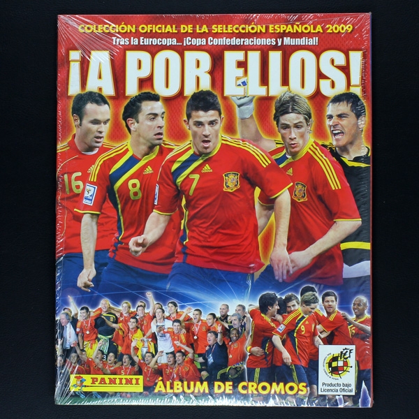 iA por Ellos! Panini Sticker Album komplett