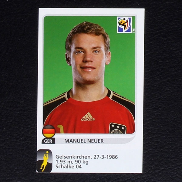 South Africa 2010 Panini update Sticker Neuer