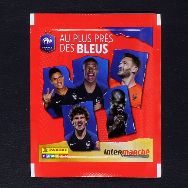 Au plus pres des Bleus  Panini sticker bag