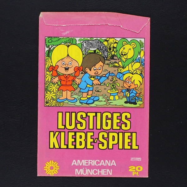 Lustiges Klebe-Spiel Americana Tüte