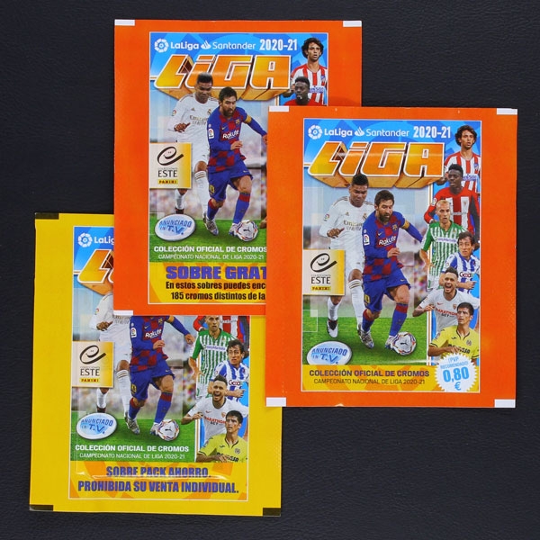 Liga 2020 Panini Sticker Tüten 3 Varianten