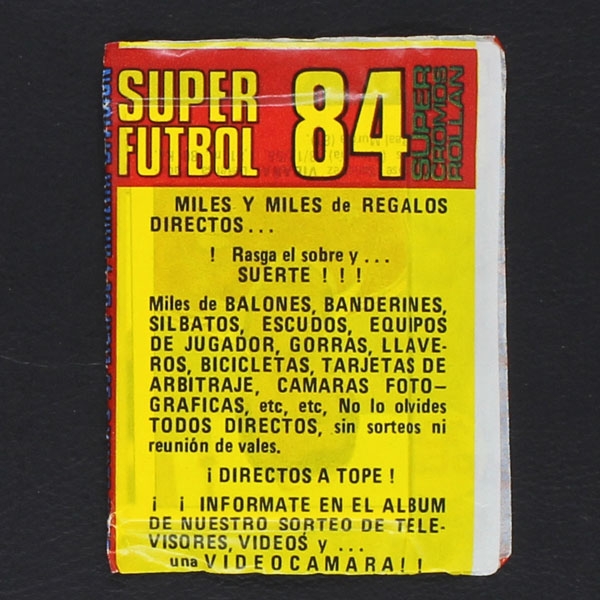 Super Futbol 84 Sticker Tüte