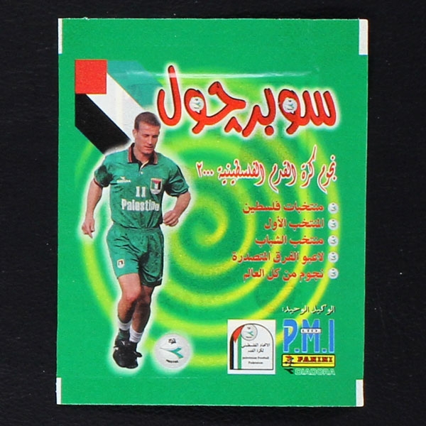 Euro 2000 Panini sticker bag - 2x Palestinian Version