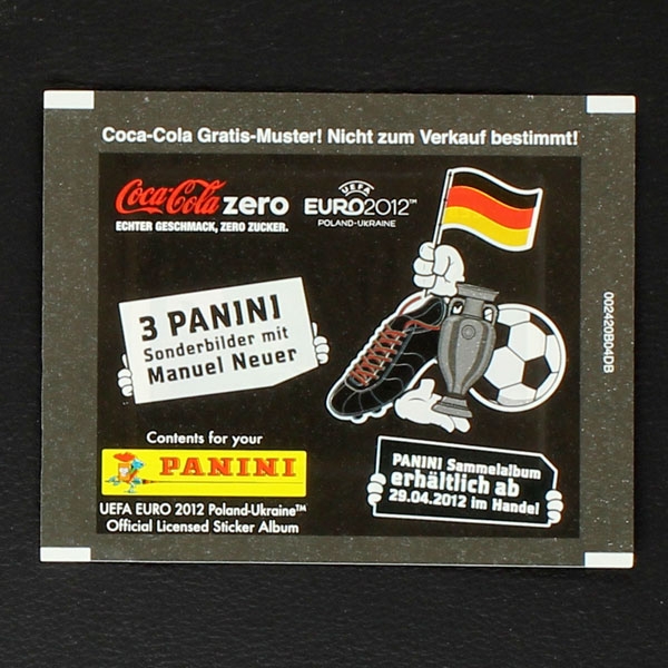 Euro 2012 Panini Sticker Tüte Zero Version + Nummer